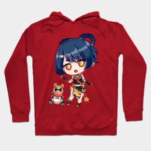 Xiangling chibi Hoodie